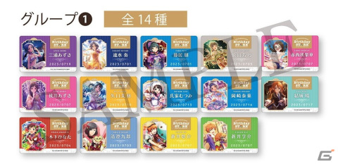 「アイドルマスター」シリーズのBirthday STORE第3弾が7月2日より開催！キービジュアルやメニュー、グッズを紹介の画像11