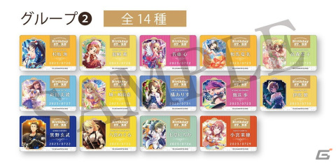 「アイドルマスター」シリーズのBirthday STORE第3弾が7月2日より開催！キービジュアルやメニュー、グッズを紹介の画像12