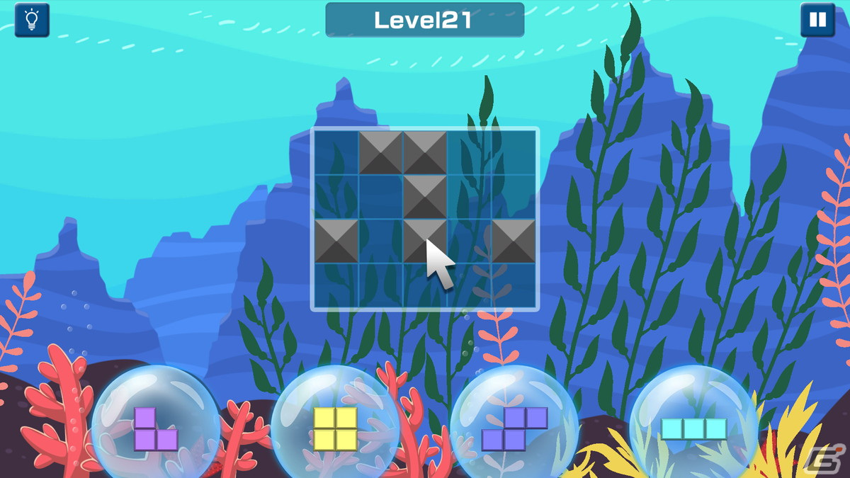 ブロック配置型パズル「SETTRIS」がSteamで配信！海の中でリラックスしながらパズルに没頭の画像10