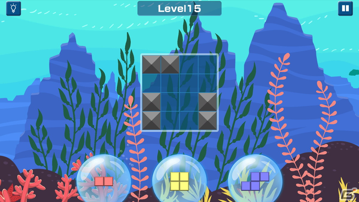 ブロック配置型パズル「SETTRIS」がSteamで配信！海の中でリラックスしながらパズルに没頭の画像6