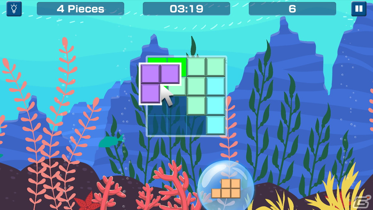 ブロック配置型パズル「SETTRIS」がSteamで配信！海の中でリラックスしながらパズルに没頭の画像8
