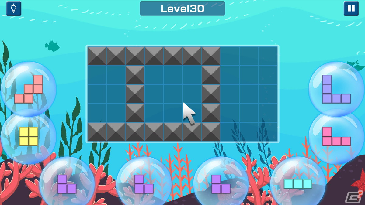 ブロック配置型パズル「SETTRIS」がSteamで配信！海の中でリラックスしながらパズルに没頭の画像9