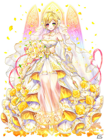 「白猫プロジェクト」でイベント「トリニティ☆ウェディング -with you-」が開催！シャルロット、メラルーカ、フランのウェディング衣装もの画像2
