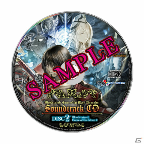 「Bloodstained: Curse of the Moon Chronicles」限定版同梱物の詳細が公開！フルカラー設定資料集や2枚組のサウンドトラックCDなどの画像7