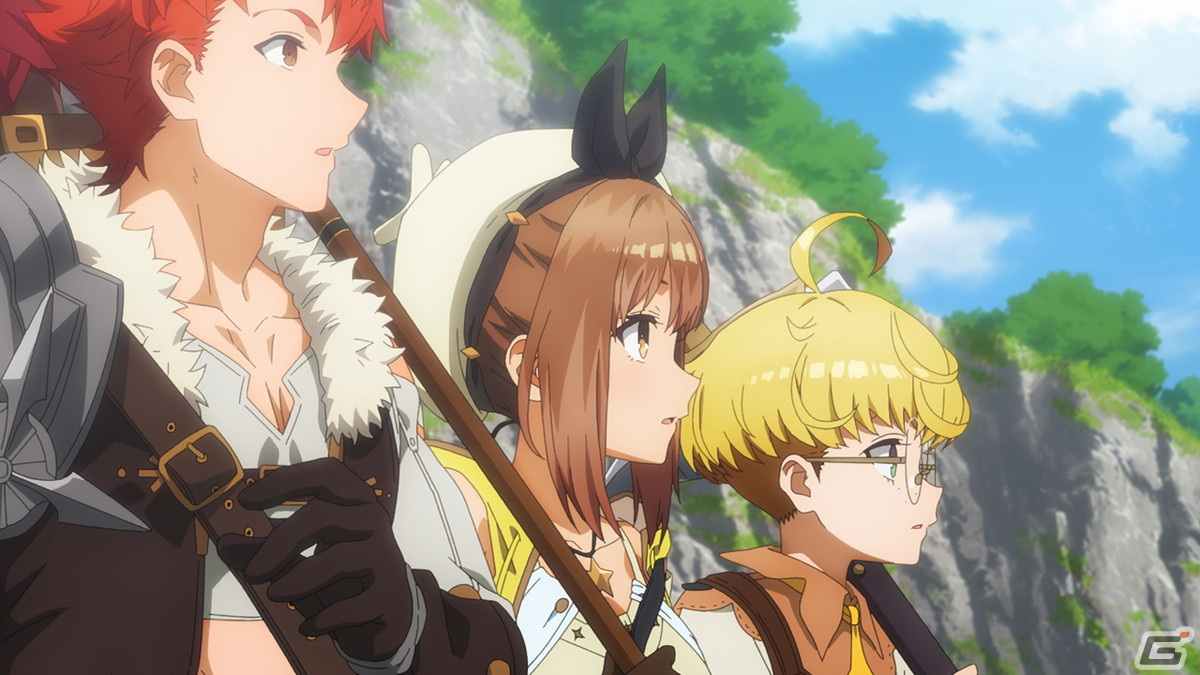 アニメ「ライザのアトリエ ～常闇の女王と秘密の隠れ家～」第2弾PVが公開！エンディングテーマはAwkmiu「アロー」の画像2