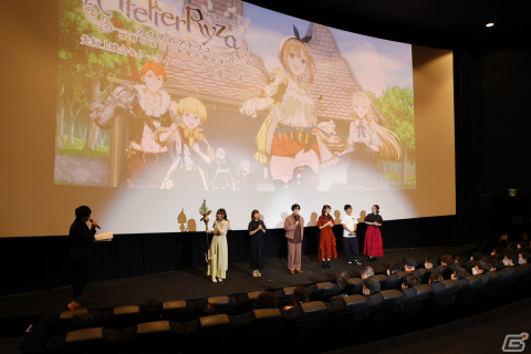 “たる”で鏡開き！アニメ「ライザのアトリエ ～常闇の女王と秘密の隠れ家～」先行上映会＆トークイベントをレポートの画像5