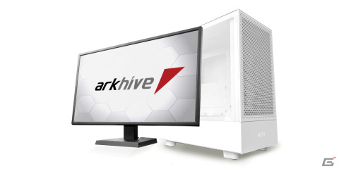 「arkhive」からNZXT製ミドルタワー型PCケース「H5 Flow」を採用したゲーミングPCが登場―ホワイトで高品質パーツにこだわったケースの画像1