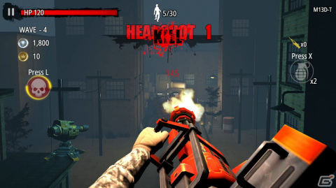 1人称視点のゾンビシューティングゲーム「Zombie Hunter: D-Day（ゾンビハンター・D-Day）」がSwitch/Steamで発売決定！の画像5