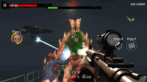 1人称視点のゾンビシューティングゲーム「Zombie Hunter: D-Day