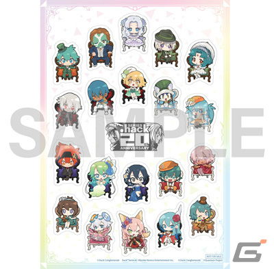 「.hack」20周年を記念した描き下ろしグッズの予約受付が開始！シリーズのメインキャラクターたちがドレスアップして登場の画像11