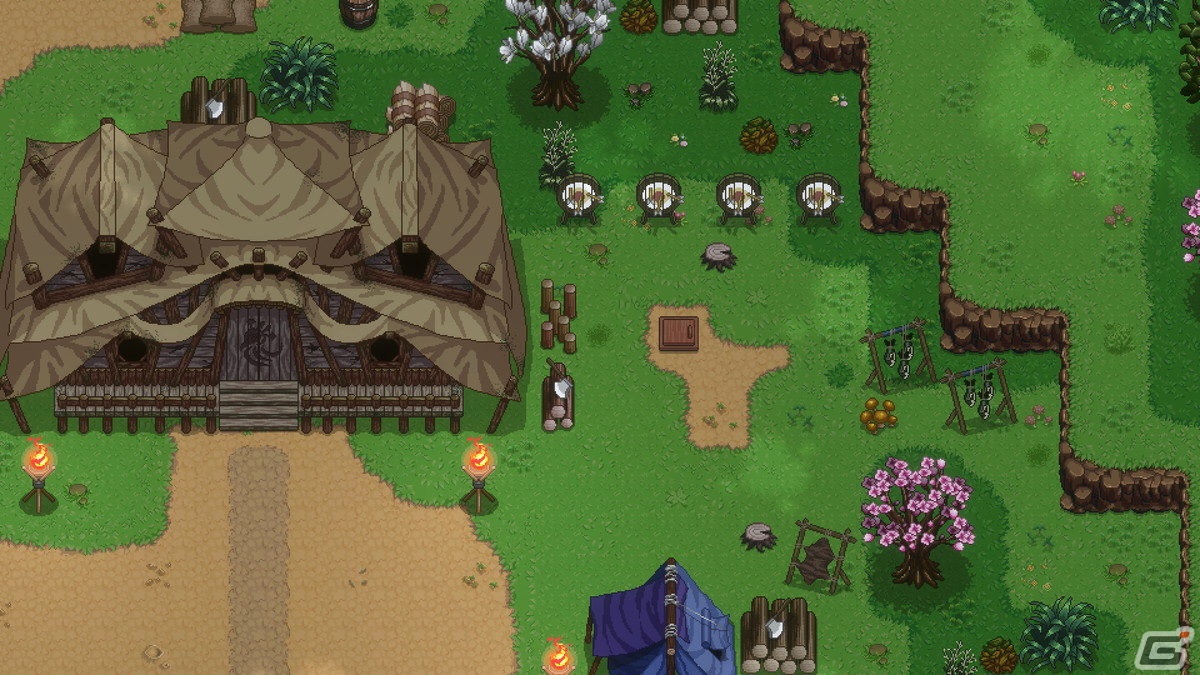クラフトや農業も楽しめるピクセル風RPG「ガーラント：冒険物語」の無料体験版がSteamにて配信開始！の画像5