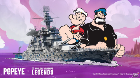 「World of Warships: Legends」と「World of Warships」にてアメリカ独立記念日イベントが開催！「WoWSL」ではポパイコラボもの画像1