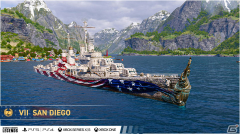 「World of Warships: Legends」と「World of Warships」にてアメリカ独立記念日イベントが開催！「WoWSL」ではポパイコラボもの画像4
