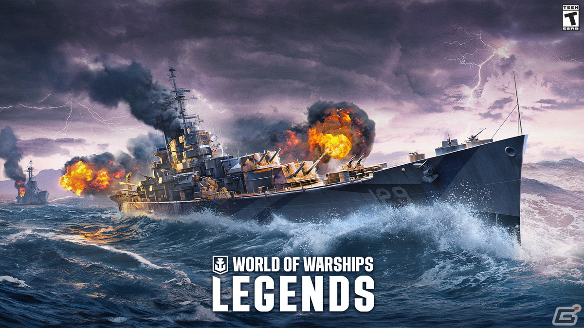 World of Warships: Legends」と「World of Warships」にてアメリカ