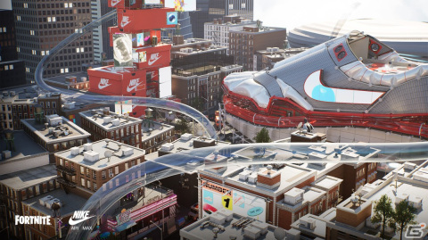 「フォートナイト」と「NIKE」がコラボ!Air Maxをテーマにした仮想世界“Airphoria”が登場の画像2