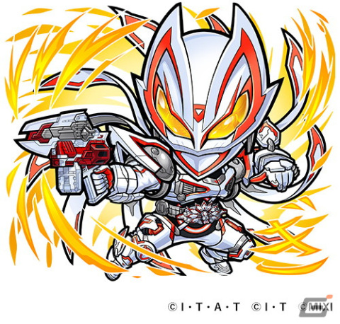 「コトダマン」×「仮面ライダー」コラボ第5弾が6月26日より開催！仮面ライダーギーツやファイズ＆カイザ＆デルタなどが参戦の画像2