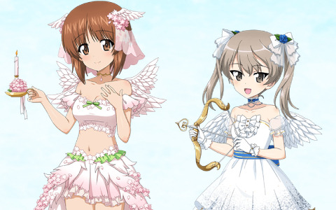 「ガールズ＆パンツァー 戦車道大作戦！」みほと愛里寿がジューンブライド2023衣装でガチャに登場！