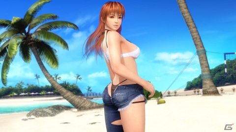 「DEAD OR ALIVE XVV」にワイルドなデニムと大胆なファスナーが印象的な新SSR水着「スキニー・シャーク」が登場！の画像2