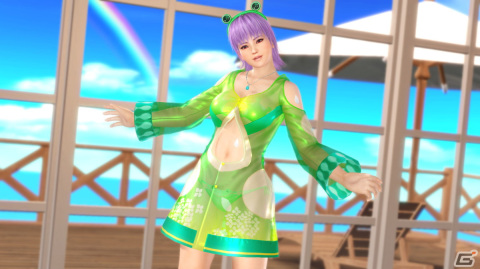 「DEAD OR ALIVE XVV」にワイルドなデニムと大胆なファスナーが印象的な新SSR水着「スキニー・シャーク」が登場！の画像8