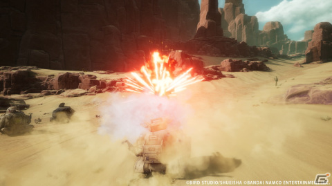 こだわりのメカアクションや広大な砂漠の表現などを確認できたゲーム「SAND LAND」プレイレポート＆インタビューの画像6