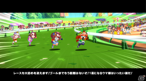 ハチャメチャカジュアルアクション「ウマ娘 プリティーダービー 熱血ハチャメチャ大感謝祭！」がPS4/Switch/Steamで2024年に発売！の画像3