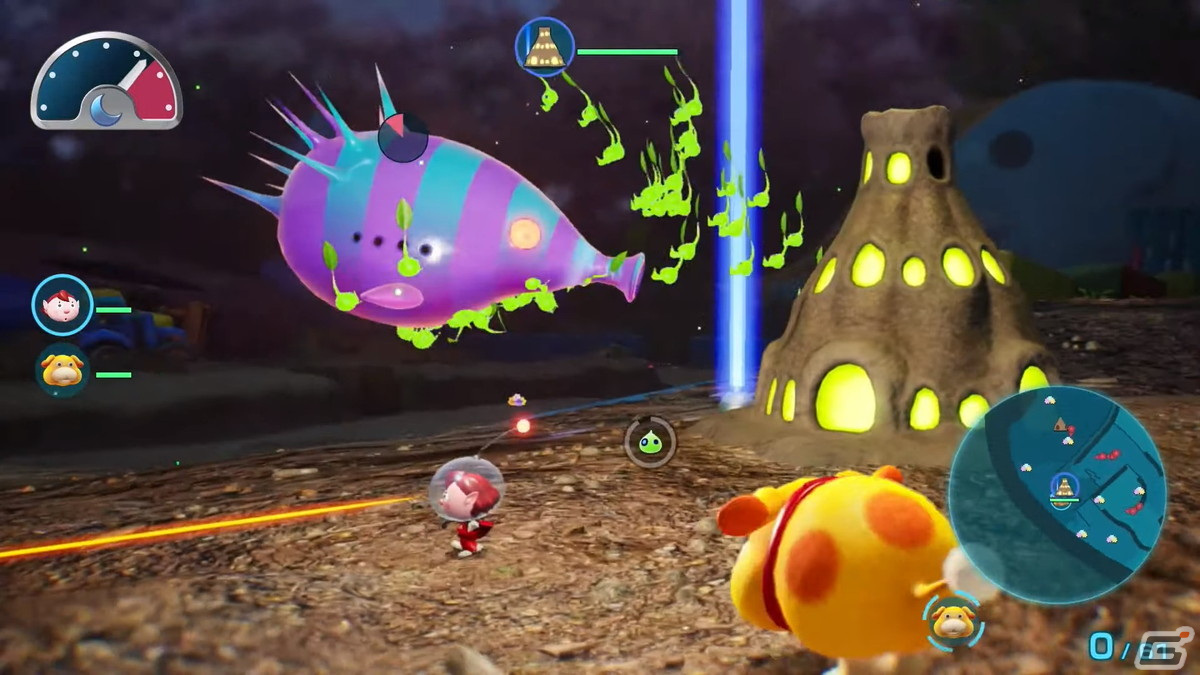「ピクミン4」夜にだけ現れる新ピクミン“ヒカリピクミン”が登場！ゲーム序盤をたっぷり遊べる体験版が6月29日に配信の画像20