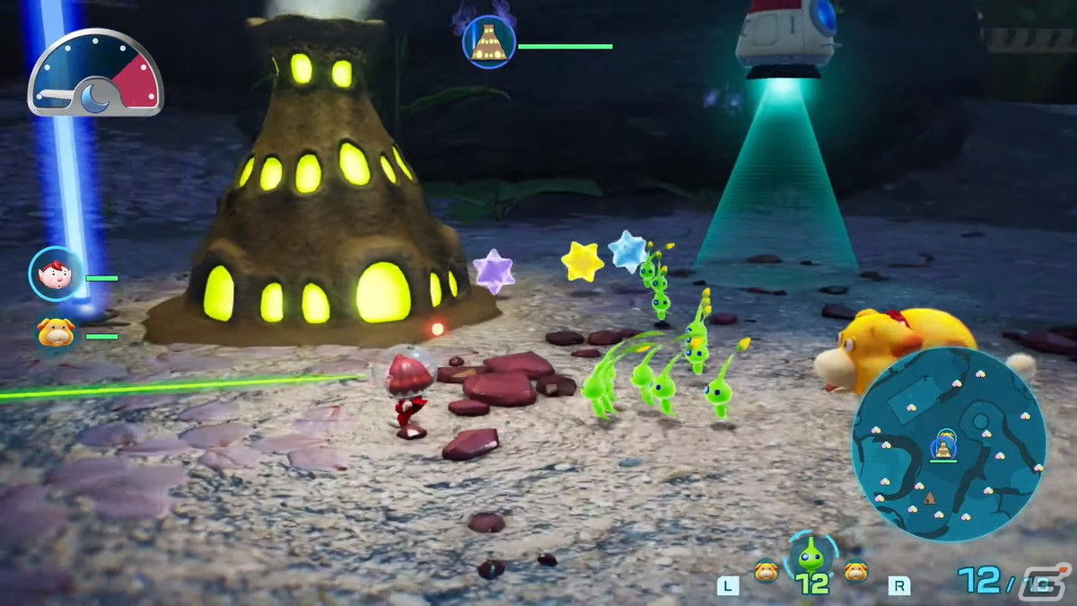 「ピクミン4」夜にだけ現れる新ピクミン“ヒカリピクミン”が登場！ゲーム序盤をたっぷり遊べる体験版が6月29日に配信の画像23
