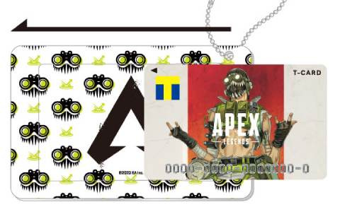「Apex Legends」レジェンドたちのTカードが発行受付開始！キャラのモチーフが入ったスライドカードケースも予約受付中