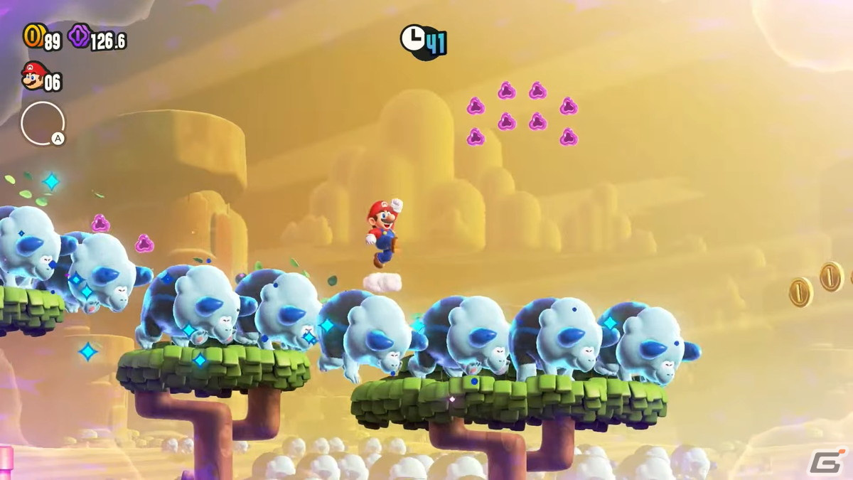 「スーパーマリオブラザーズ ワンダー」が10月20日にSwitchで発売！「スーパーマリオブラザーズ」シリーズ約11年ぶりとなる完全新作タイトルの画像10