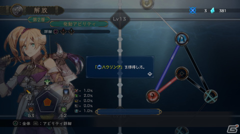 「イースX -NORDICS-」成長要素「レリーズ・ライン」やバルタ水軍に所属するフェリア、エゼルなどを紹介！の画像25