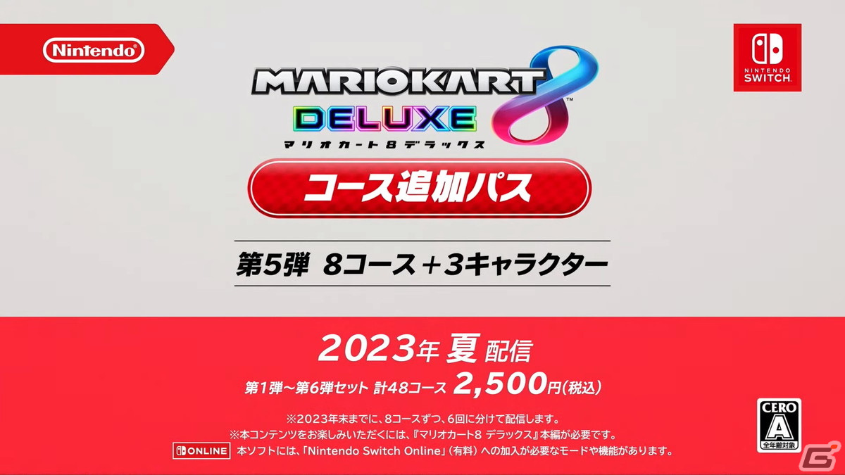 「マリオカート8 デラックス」のコース追加パス第5弾が2023年夏に配信！新規コース「シャボンロード」や新キャラ「ボスパックン」が登場の画像6
