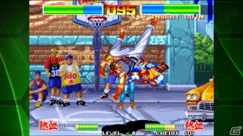 iOS/Android版「痛快GANGAN行進曲 アケアカNEOGEO」が配信開始！8人の熱傑から1人を選択して戦いを勝ち抜く格闘ゲームの画像3