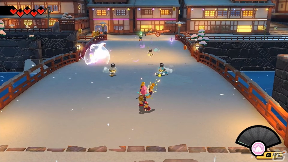 「御伽活劇 豆狸のバケル ～オラクル祭太郎の祭難！！～」が2023年冬にSwitchで発売！狸の少年・バケルの冒険を描いた3Dアクションゲームの画像4