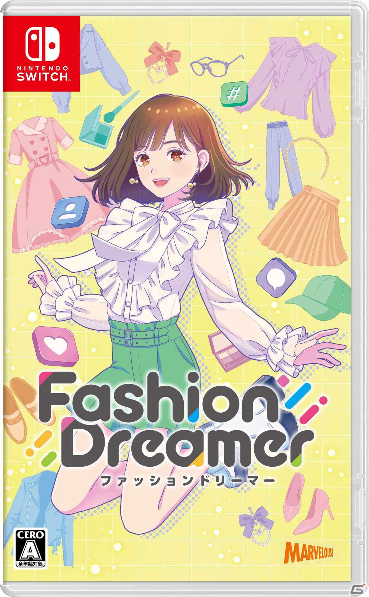 「ファッションドリーマー」パッケージ版の予約受付が開始！実写WEBCMや店舗特典も公開の画像1