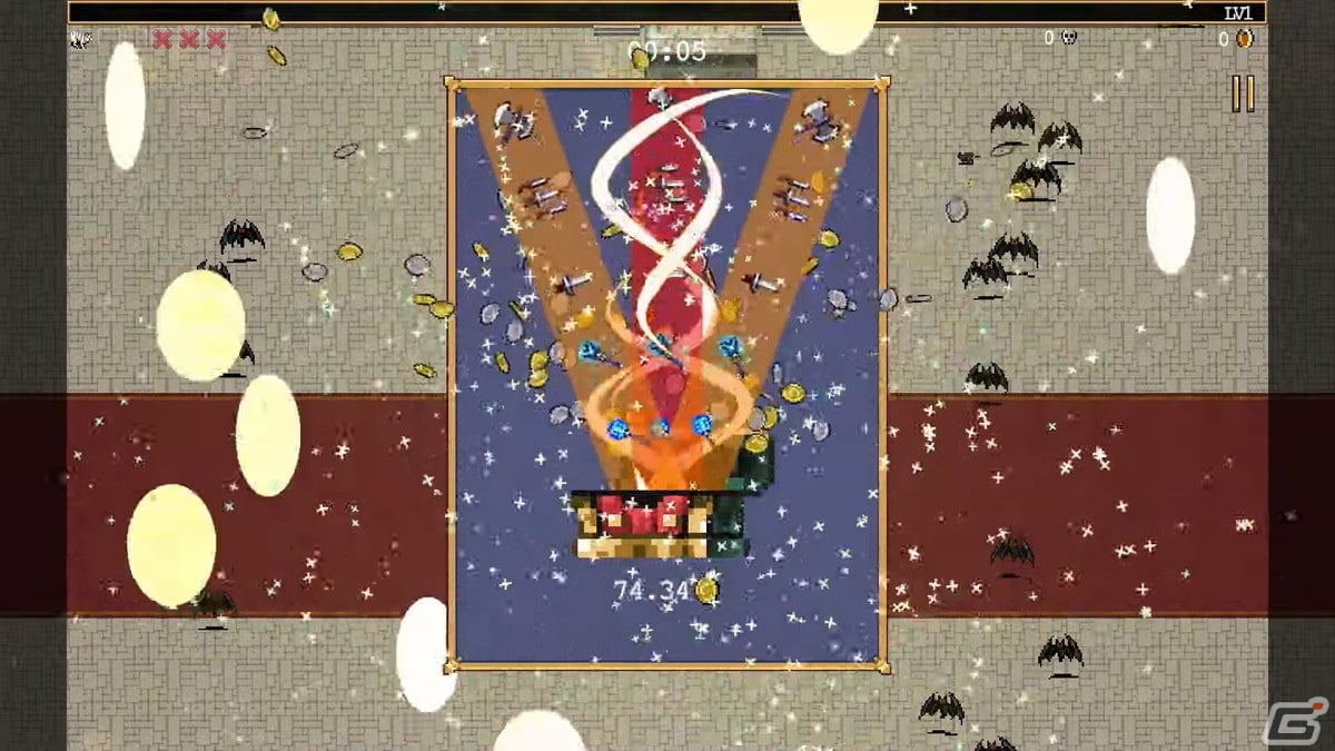 Switch版「Vampire Survivors」が8月17日に配信！最大4人での同時協力プレイも可能にの画像3