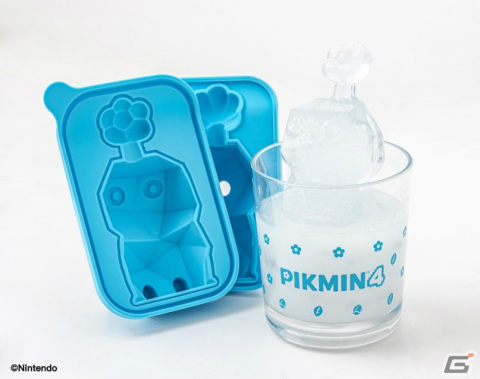 “氷ピクミン”を家で作れる！製氷器＆コップつき「ピクミン」公式ブランドブックが7月18日に発売の画像2