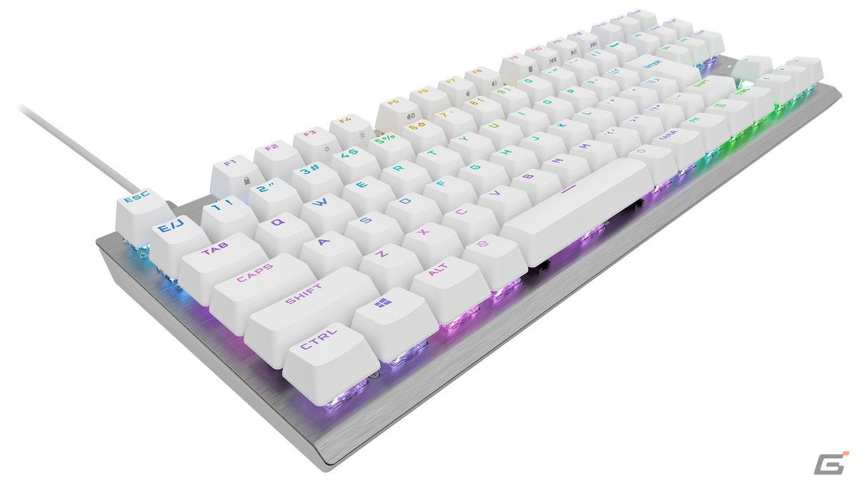 CORSAIRのゲーミングキーボード「K100 AIR WIRELESS」と「K60 PRO TKL」が発売―かな印字なしキーキャップ採用で8,000Hzのレポートレートを実現の画像8