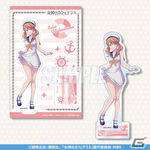 TVアニメ「女神のカフェテラス」よりマリンコーデが可愛いらしいオンラインくじが7月1日12時に販売！の画像10