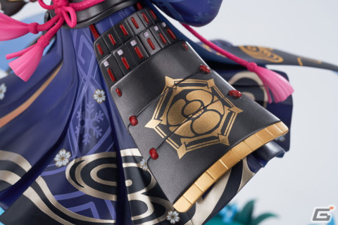 「原神」神里綾華がフィギュア化！身に纏った甲冑の質感や装いの紋様まで丁寧に再現の画像8