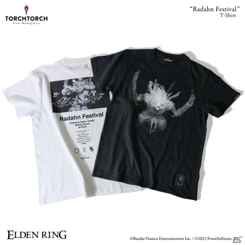「ELDEN RING」×TORCH TORCHコラボアイテムの一般販売が開始！ラダーン祭りや半狼のブライヴがモチーフのTシャツなどを展開の画像1