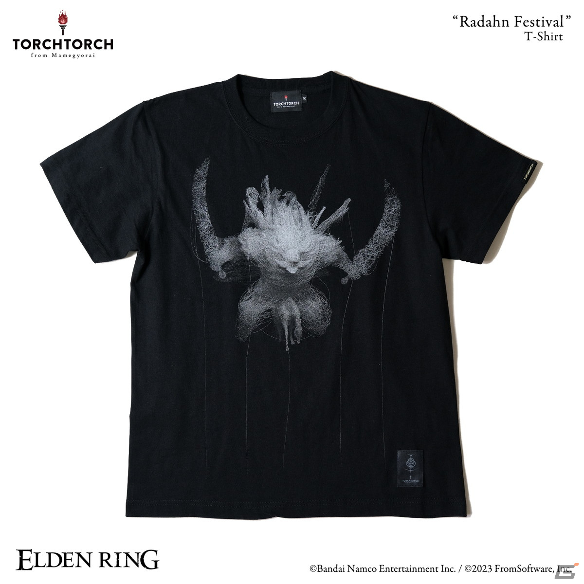 「ELDEN RING」×TORCH TORCHコラボアイテムの一般販売が開始！ラダーン祭りや半狼のブライヴがモチーフのTシャツなどを展開の画像2