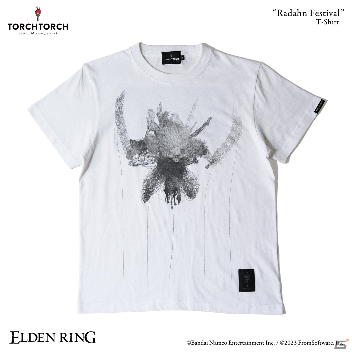 「ELDEN RING」×TORCH TORCHコラボアイテムの一般販売が開始！ラダーン祭りや半狼のブライヴがモチーフのTシャツなどを展開の画像5