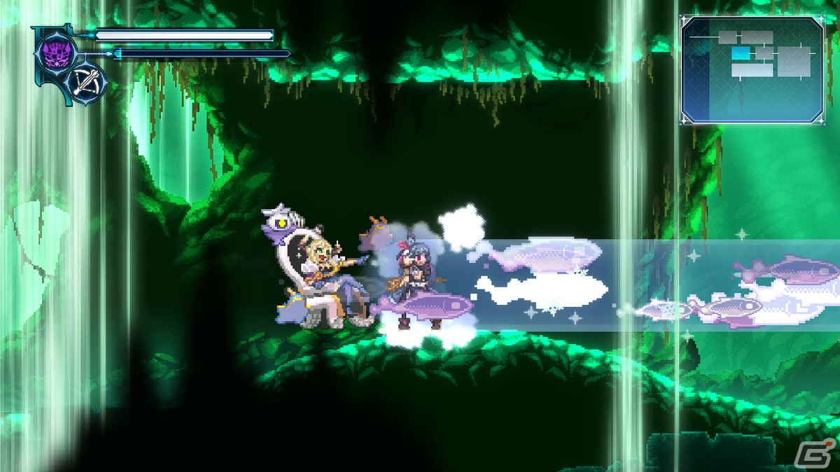 「幻日のヨハネ -BLAZE in the DEEPBLUE-」がインティ・クリエイツより11月16日に発売！未知なる海底ダンジョンを進む本格2Dアクションの画像6