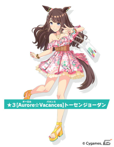 「ウマ娘」新たな育成ウマ娘「［Ultra☆Marine］バンブーメモリー」「［Aurore☆Vacances］トーセンジョーダン」が登場！の画像3