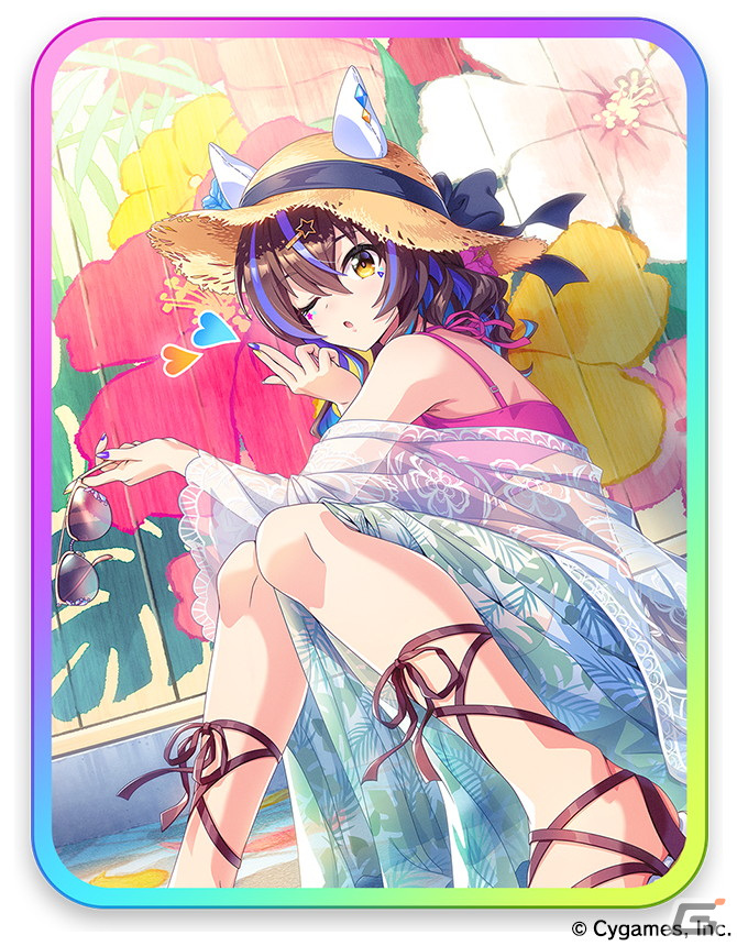 ウマ娘」新たな育成ウマ娘「［Ultra☆Marine］バンブーメモリー