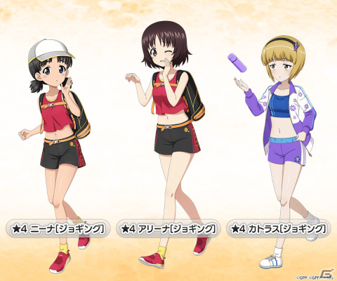 「ガールズ＆パンツァー 戦車道大作戦！」アンチョビ、西住まほら5人が2023年の水着衣装で登場！水着ガチャ第1弾が実施の画像3