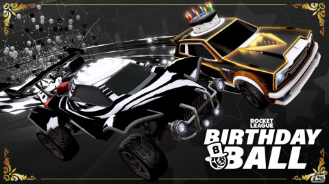 「ロケットリーグ」の8周年を記念してイベント「BIRTHDAY BALL」が復活！2対2のビーチボールなど期間限定モードが登場の画像1