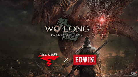 「Wo Long: Fallen Dynasty」とEDWINのコラボアパレルが登場！ゲームの世界観を伝統と実績のあるデニム加工技術で表現の画像1
