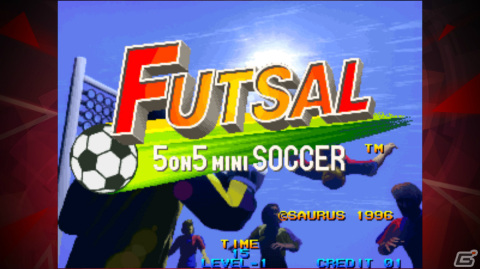 「フットサル アケアカNEOGEO」のiOS/Android版が配信！1996年にSNKから発売されたサッカーゲームの画像1