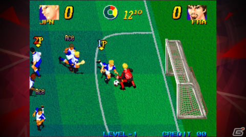 「フットサル アケアカNEOGEO」のiOS/Android版が配信！1996年にSNKから発売されたサッカーゲームの画像4
